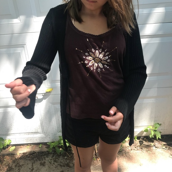 ➲ vintage black sweater - Picture 2 of 6